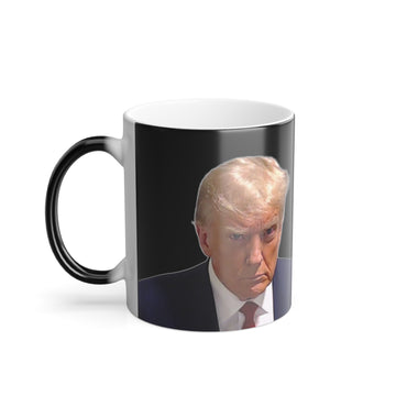 Trump Mugshot Color Morphing Mug, 11oz